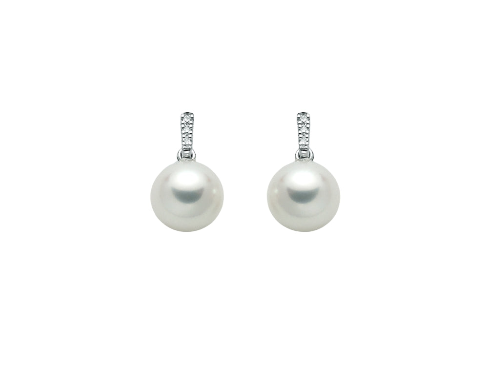 Orecchini Donna  Miluna oro 750 Perla e diamante PER2304